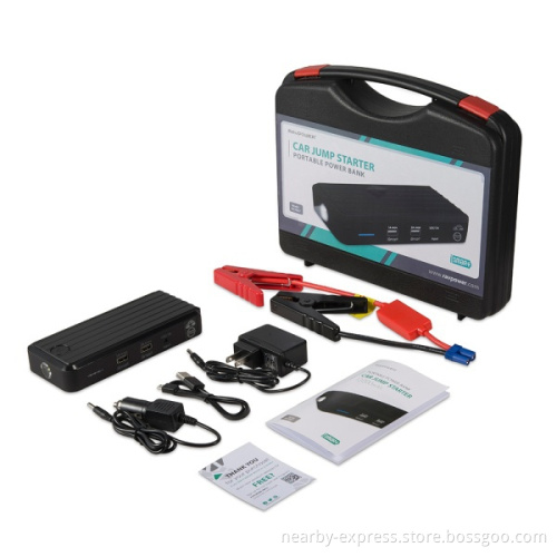 Car battery Jump Starter RAVPower RP-PB27 Portable Car Jump Starter Jumper Starter 12000mAh